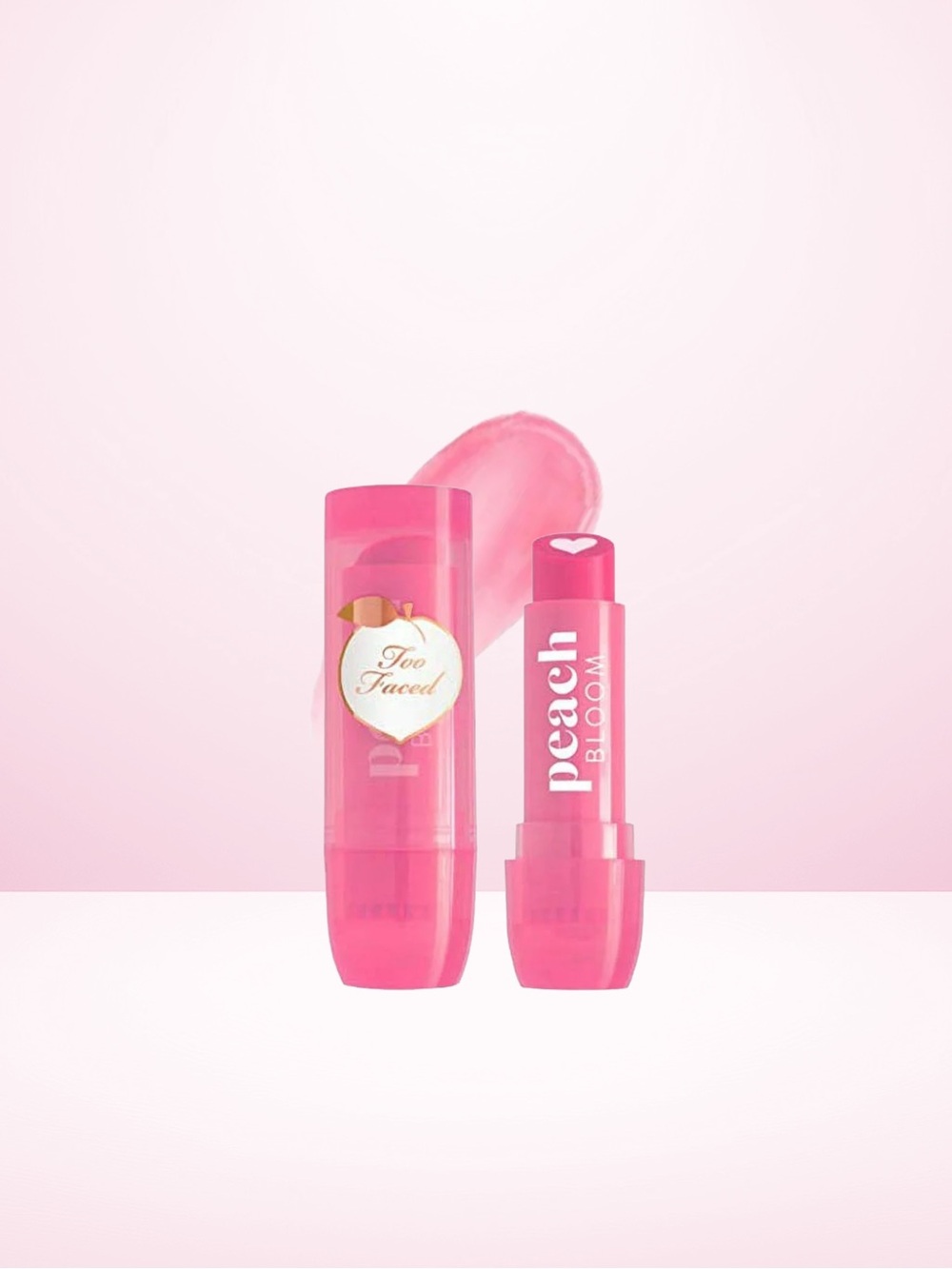 Too Faced Peach Bloom Color Blossoming Lip Balm Raspberry Flush